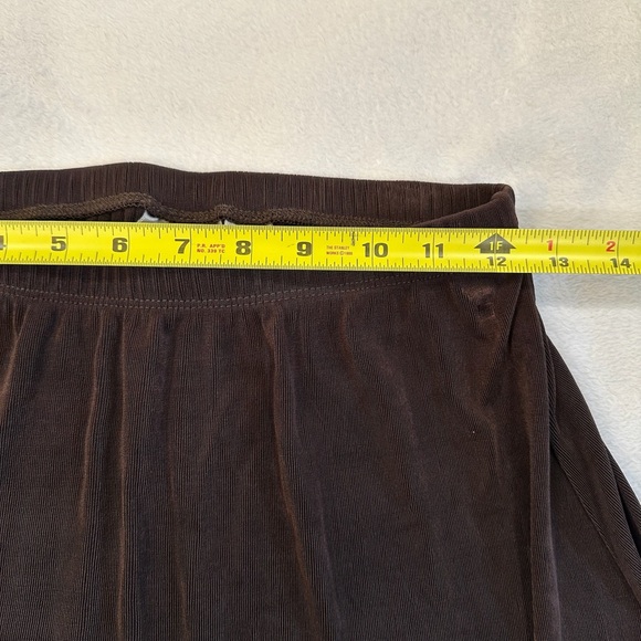 Chico's Dark Brown Maxi Skirt Size 1 S/M - Picture 5 of 7